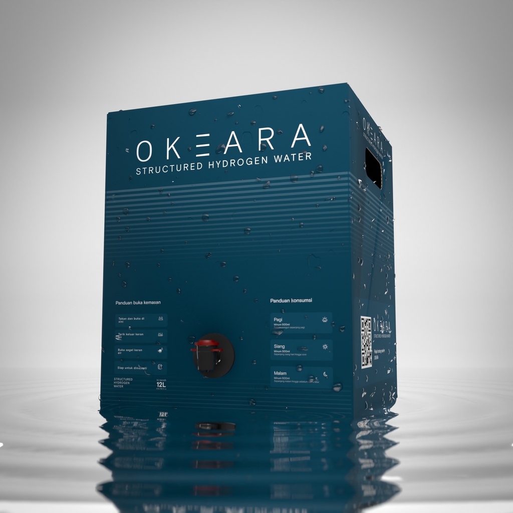 OKEARA Monthly — 48L “4×12L BOX” (Bali Only)